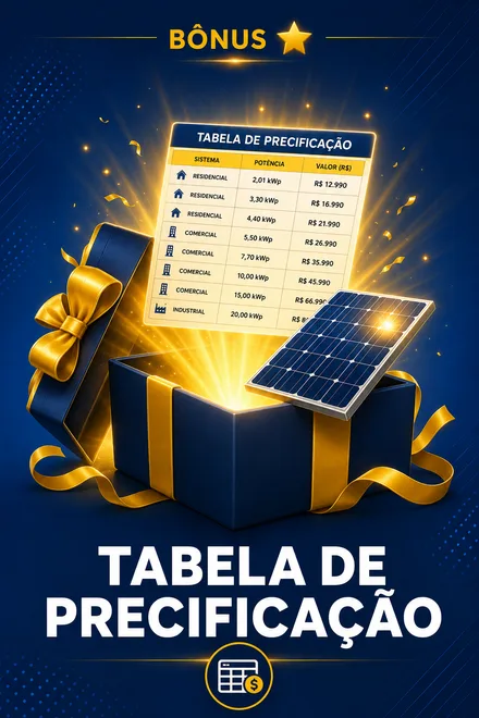 Bônus — Tabela de Precificação